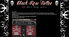Desktop Screenshot of black-rose-tattoo.com